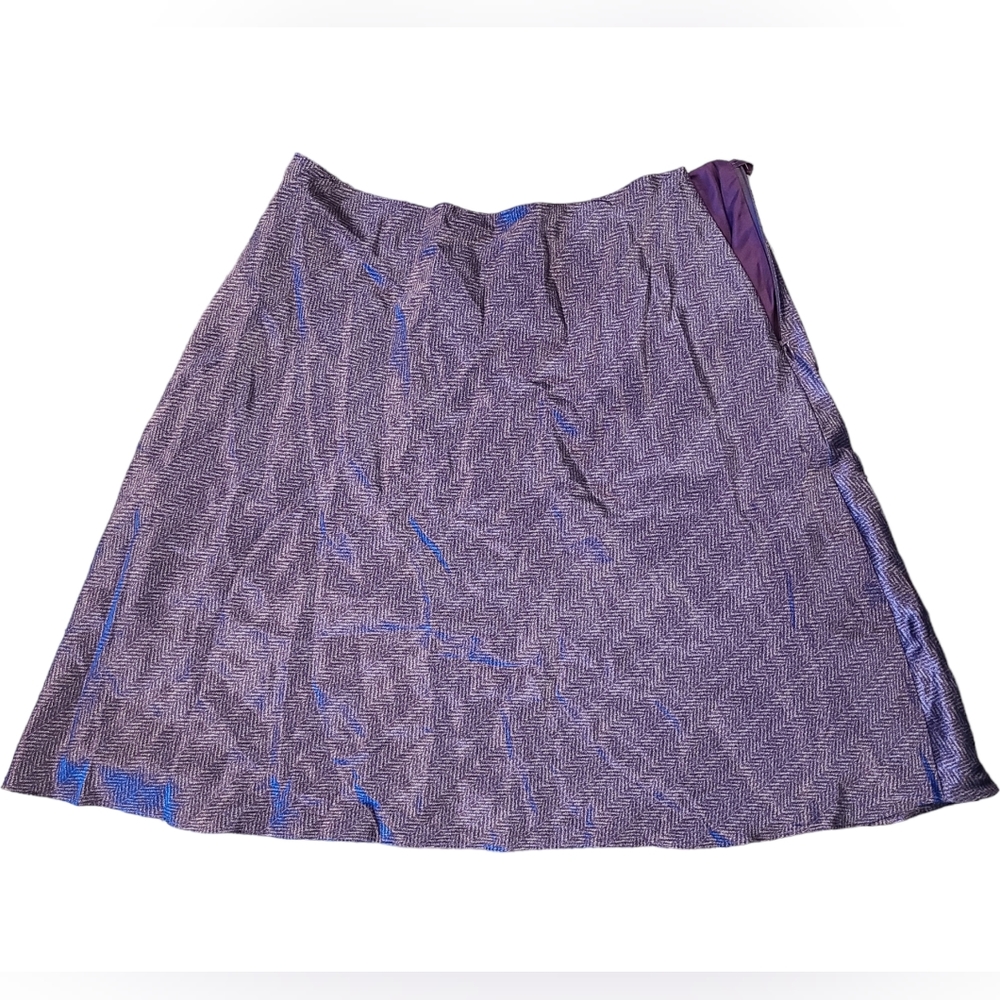 Brooks Brothers Purple Print Skirt